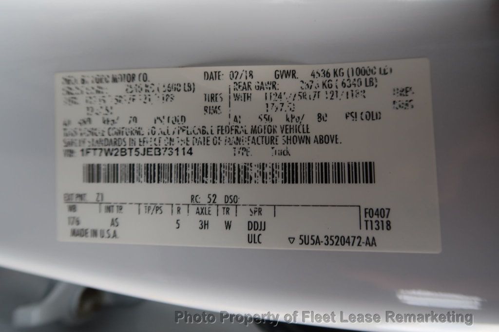 2018 Ford Super Duty F-250 SRW F250SD 4WD Crew Cab Utility  - 22969679 - 13