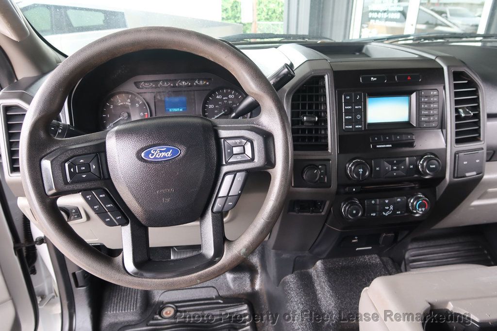 2018 Ford Super Duty F-350 DRW Cab-Chassis F350SD 4WD Crew Cab 10' Flatbed DRW GAS - 23058072 - 23