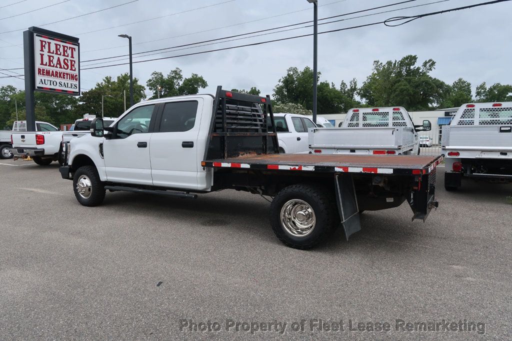 2018 Ford Super Duty F-350 DRW Cab-Chassis F350SD 4WD Crew Cab 10' Flatbed DRW GAS - 23058072 - 2