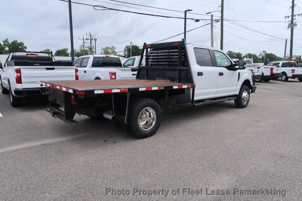 2018 Ford Super Duty F-350 DRW Cab-Chassis F350SD 4WD Crew Cab 10' Flatbed DRW GAS - 23058072 - 4
