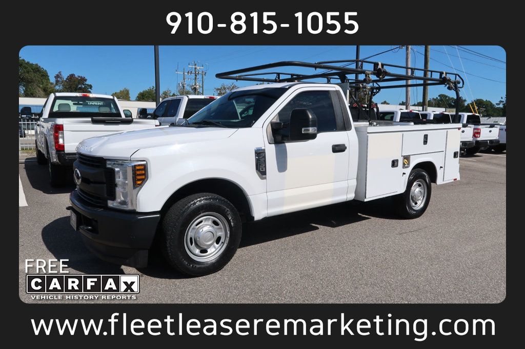 2018 Ford Super Duty F-350 SRW F350SD 2WD Reg Cab Utility Ladder Rack - 22929403 - 0