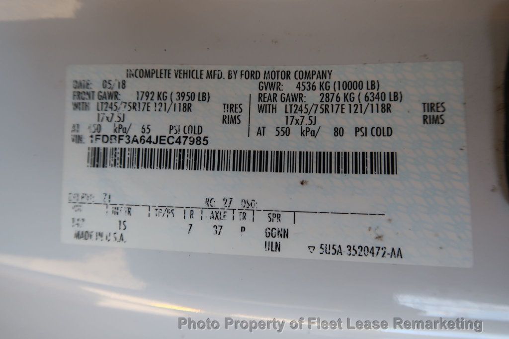 2018 Ford Super Duty F-350 SRW F350SD 2WD Reg Cab Utility Ladder Rack - 22929403 - 13