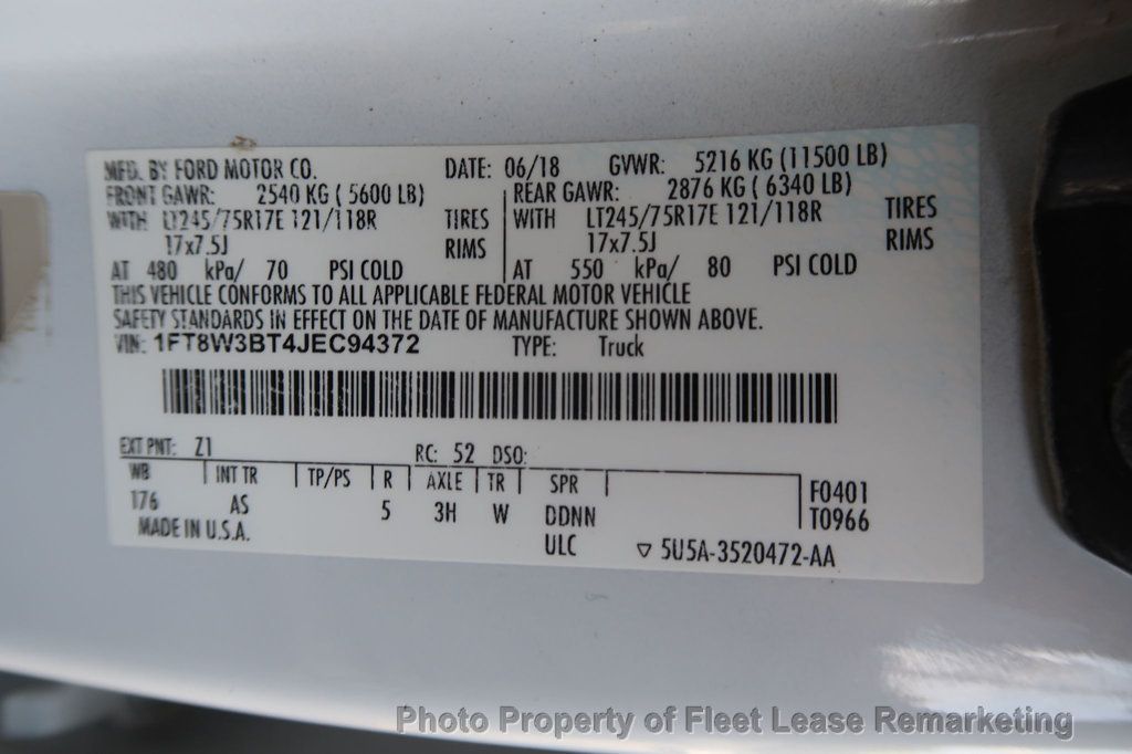 2018 Ford Super Duty F-350 SRW F350SD 4WD Crew Cab LWB XL DIESEL - 22989140 - 13