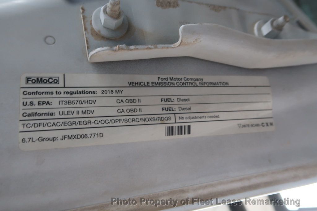 2018 Ford Super Duty F-350 SRW F350SD 4WD Crew Cab LWB XL DIESEL - 22989140 - 40