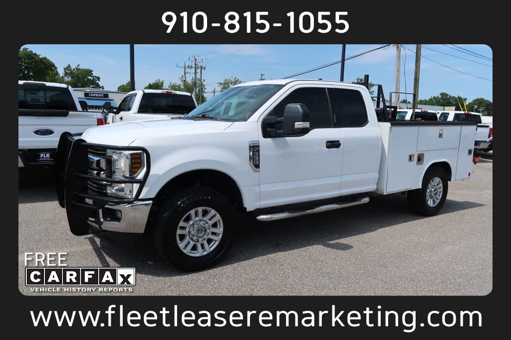 2018 Ford Super Duty F-350 SRW F350SD 4WD Supercab Utility SRW XLT Gas - 22495758 - 0