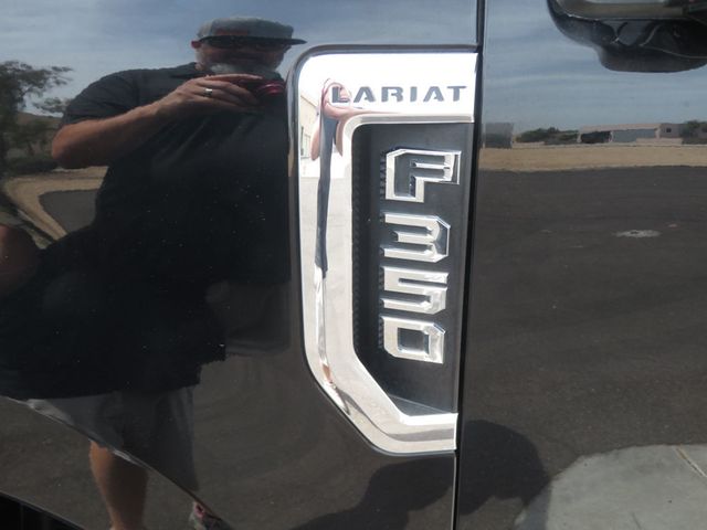 2018 Ford Super Duty F-350 SRW LARIAT POWERSTROKE EXTRA  CLEAN BLACK BEAUTY 4X4 F350            - 23018769 - 12