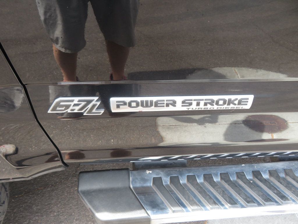 2018 Ford Super Duty F-350 SRW LARIAT POWERSTROKE EXTRA  CLEAN BLACK BEAUTY 4X4 F350            - 23018769 - 13