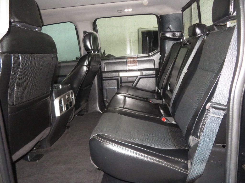 2018 Ford Super Duty F-350 SRW LARIAT POWERSTROKE EXTRA  CLEAN BLACK BEAUTY 4X4 F350            - 23018769 - 24