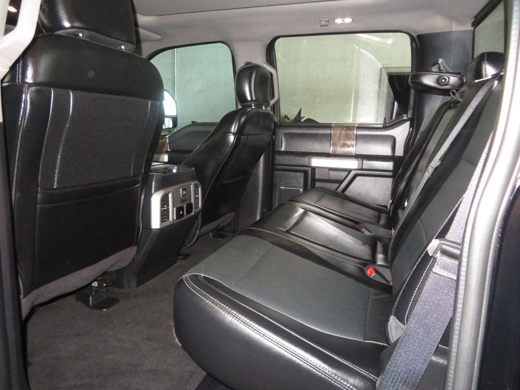 2018 Ford Super Duty F-350 SRW LARIAT POWERSTROKE EXTRA  CLEAN BLACK BEAUTY 4X4 F350            - 23018769 - 25