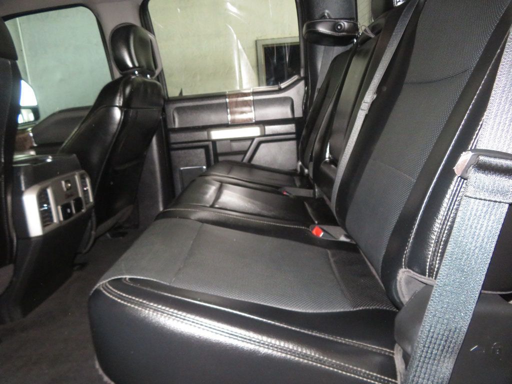 2018 Ford Super Duty F-350 SRW LARIAT POWERSTROKE EXTRA  CLEAN BLACK BEAUTY 4X4 F350            - 23018769 - 26