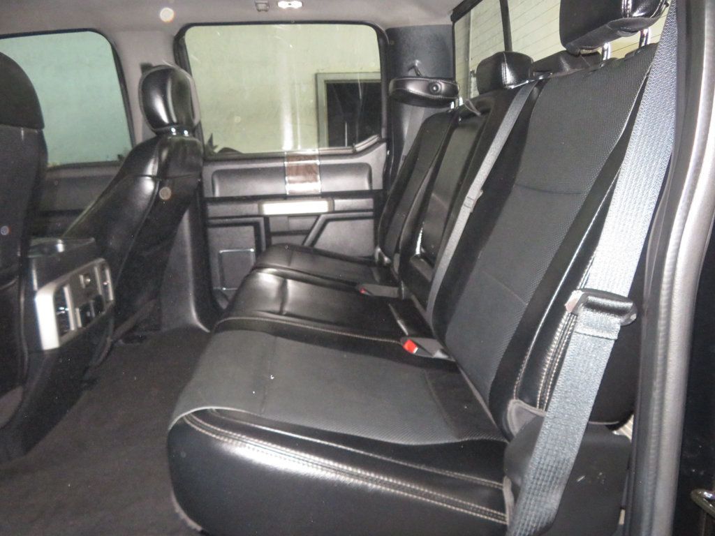 2018 Ford Super Duty F-350 SRW LARIAT POWERSTROKE EXTRA  CLEAN BLACK BEAUTY 4X4 F350            - 23018769 - 27