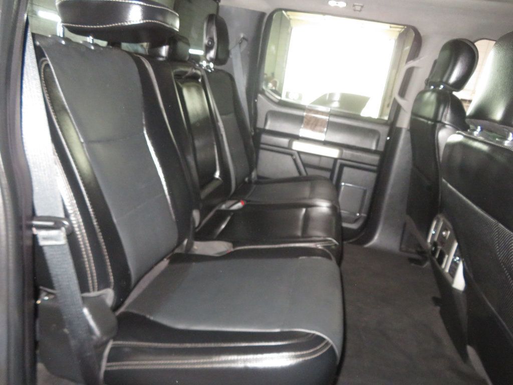 2018 Ford Super Duty F-350 SRW LARIAT POWERSTROKE EXTRA  CLEAN BLACK BEAUTY 4X4 F350            - 23018769 - 30