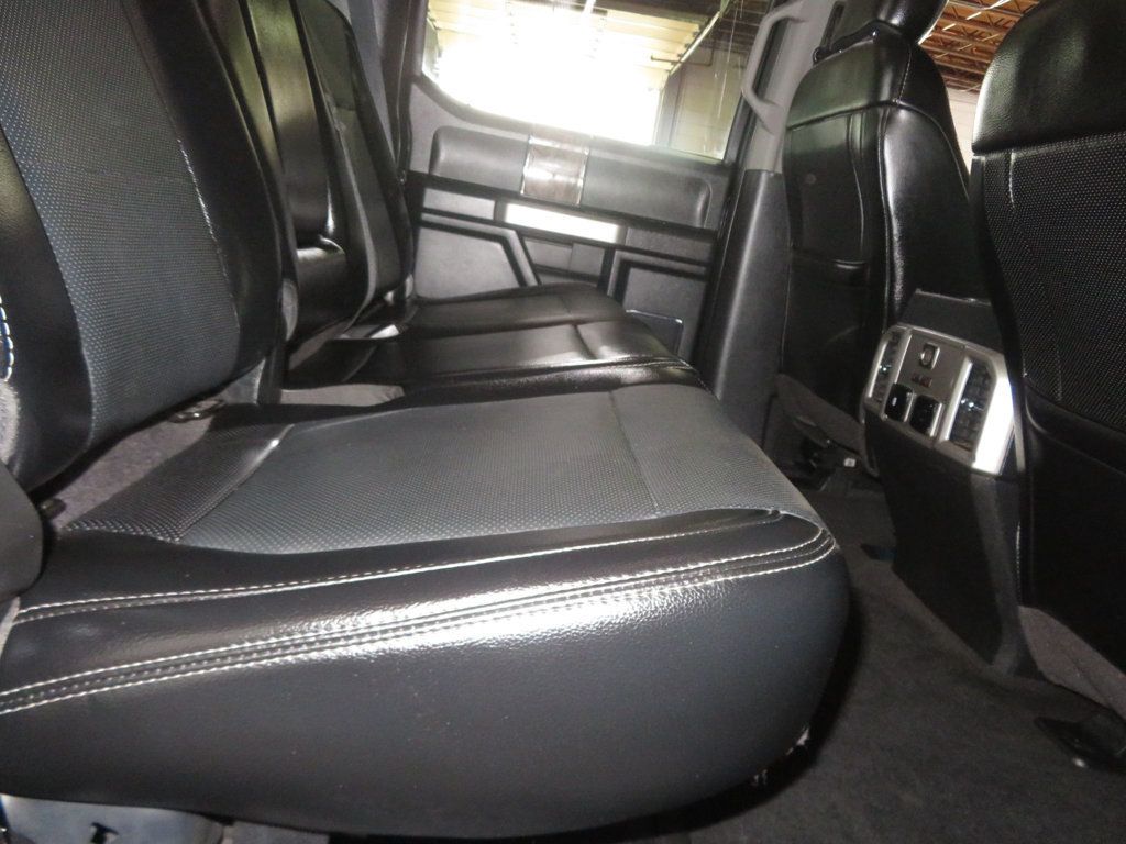 2018 Ford Super Duty F-350 SRW LARIAT POWERSTROKE EXTRA  CLEAN BLACK BEAUTY 4X4 F350            - 23018769 - 31