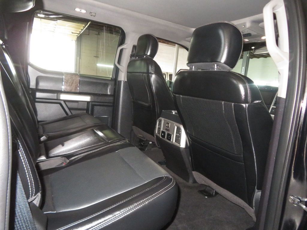 2018 Ford Super Duty F-350 SRW LARIAT POWERSTROKE EXTRA  CLEAN BLACK BEAUTY 4X4 F350            - 23018769 - 32