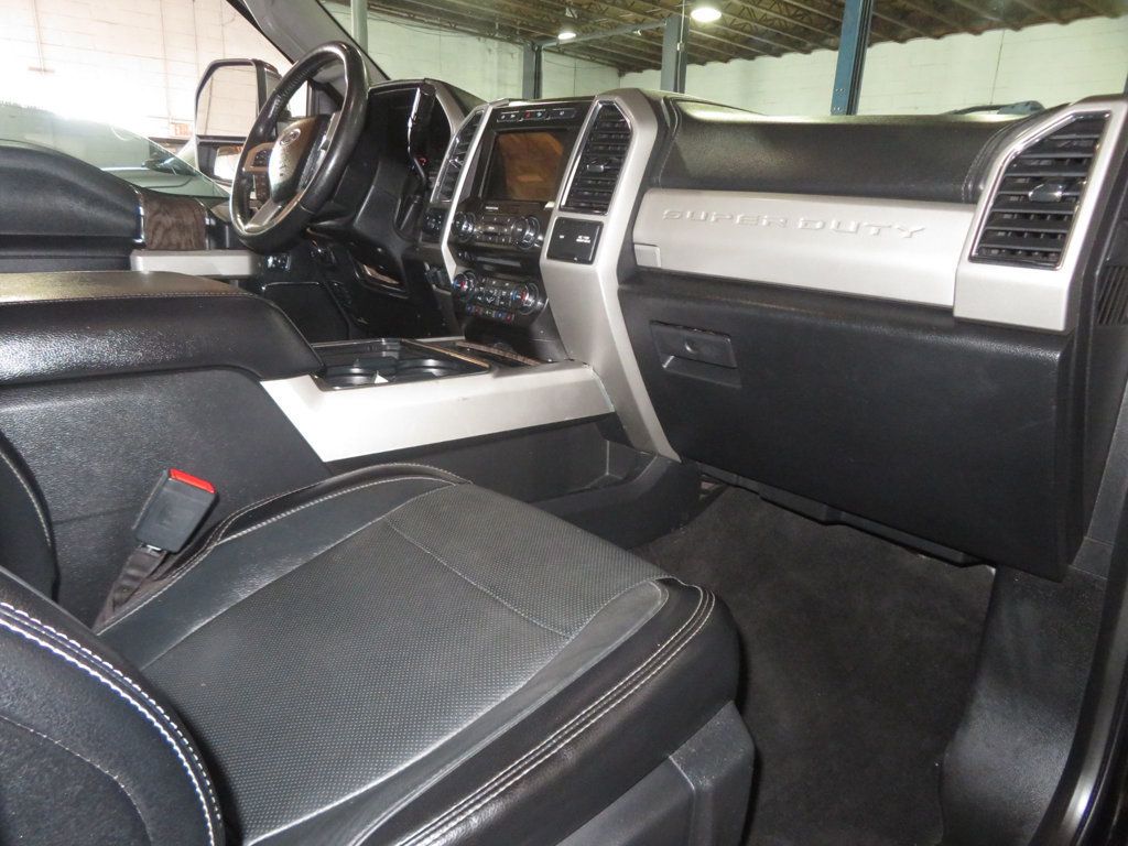 2018 Ford Super Duty F-350 SRW LARIAT POWERSTROKE EXTRA  CLEAN BLACK BEAUTY 4X4 F350            - 23018769 - 37