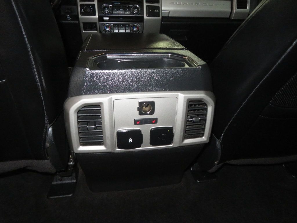 2018 Ford Super Duty F-350 SRW LARIAT POWERSTROKE EXTRA  CLEAN BLACK BEAUTY 4X4 F350            - 23018769 - 38