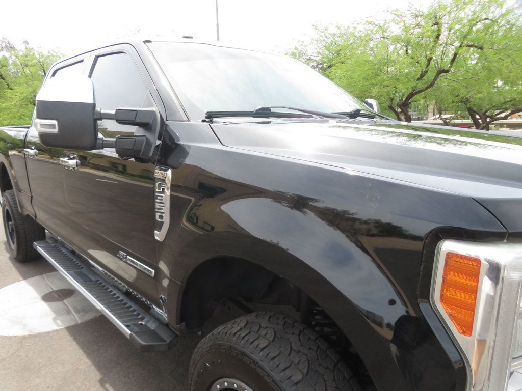 2018 Ford Super Duty F-350 SRW LARIAT POWERSTROKE EXTRA  CLEAN BLACK BEAUTY 4X4 F350            - 23018769 - 8