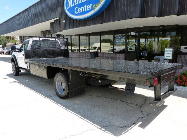 2018 Ford Super Duty F-550 DRW 6.8L V10 GAS*XL**2WD*205" WB*RARE FIND IN AN 18FT. FLATBED! - 22897709 - 2