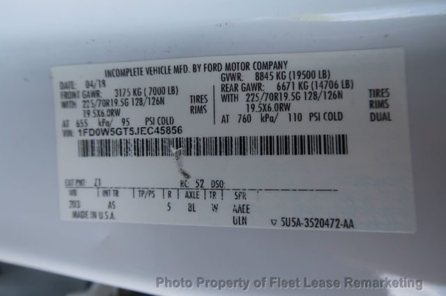 2018 Ford Super Duty F-550 DRW F550SD 2WD Crew Cab 11' Utility DRW - 23014765 - 13