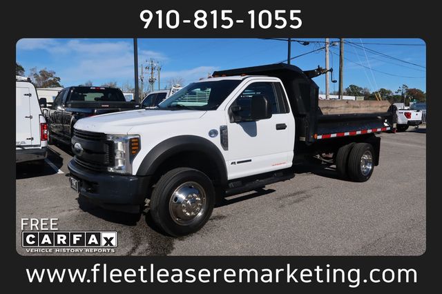 2018 Ford Super Duty F-550 DRW F550SD 2WD Reg Cab 10' Dump bed DRW - 22957798 - 0