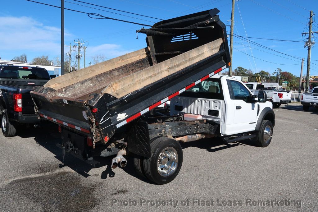 2018 Ford Super Duty F-550 DRW F550SD 2WD Reg Cab 10' Dump bed DRW - 22957798 - 14