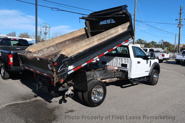 2018 Ford Super Duty F-550 DRW F550SD 2WD Reg Cab 10' Dump bed DRW - 22957798 - 14