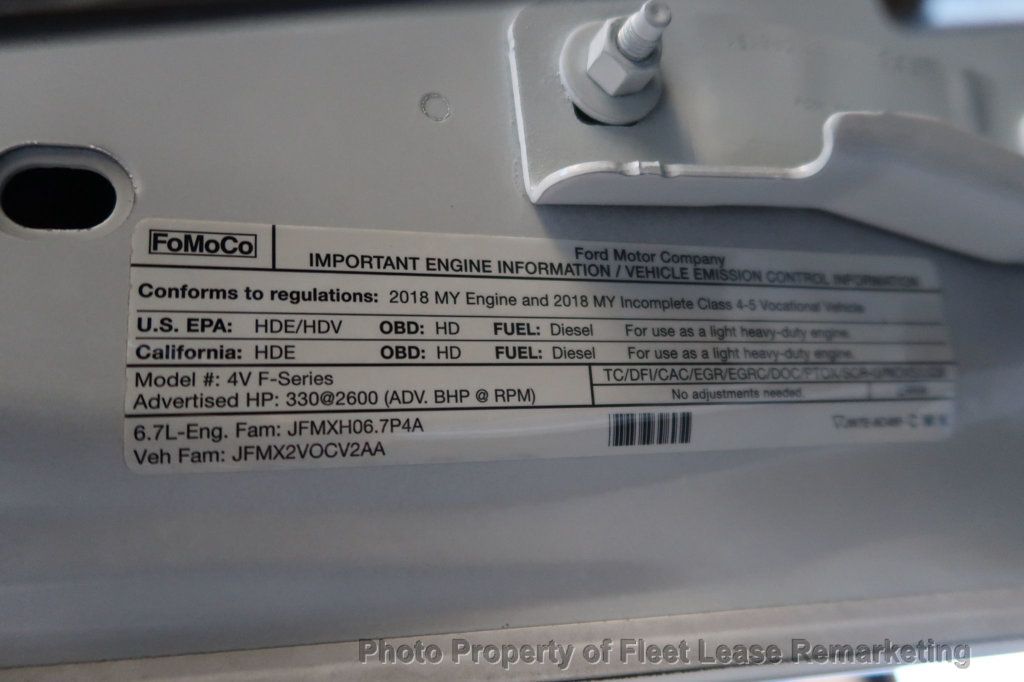 2018 Ford Super Duty F-550 DRW F550SD 2WD Reg Cab 10' Dump bed DRW - 22957798 - 33