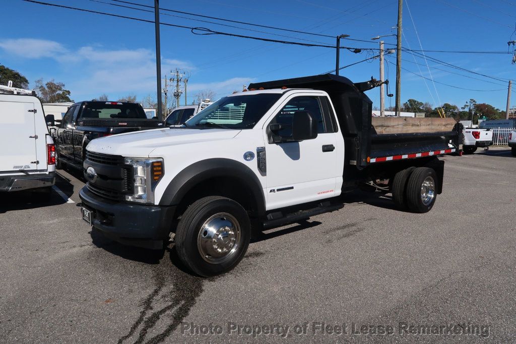 2018 Ford Super Duty F-550 DRW F550SD 2WD Reg Cab 10' Dump bed DRW - 22957798 - 38