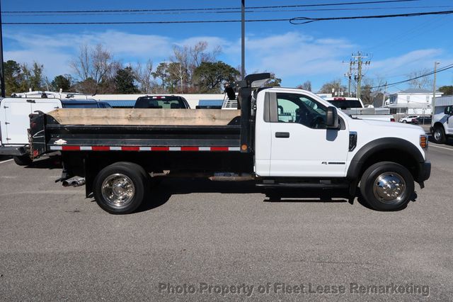 2018 Ford Super Duty F-550 DRW F550SD 2WD Reg Cab 10' Dump bed DRW - 22957798 - 5