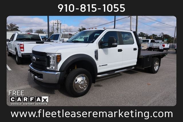 2018 Ford Super Duty F-550 DRW F550SD 4WD Crew Cab 10' Flatbed - 22954747 - 0