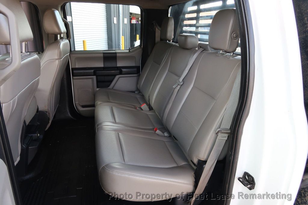 2018 Ford Super Duty F-550 DRW F550SD 4WD Crew Cab 10' Flatbed - 22954747 - 14
