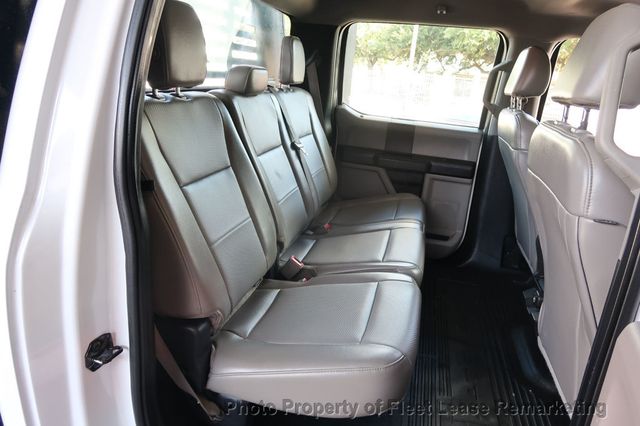 2018 Ford Super Duty F-550 DRW F550SD 4WD Crew Cab 10' Flatbed - 22954747 - 18