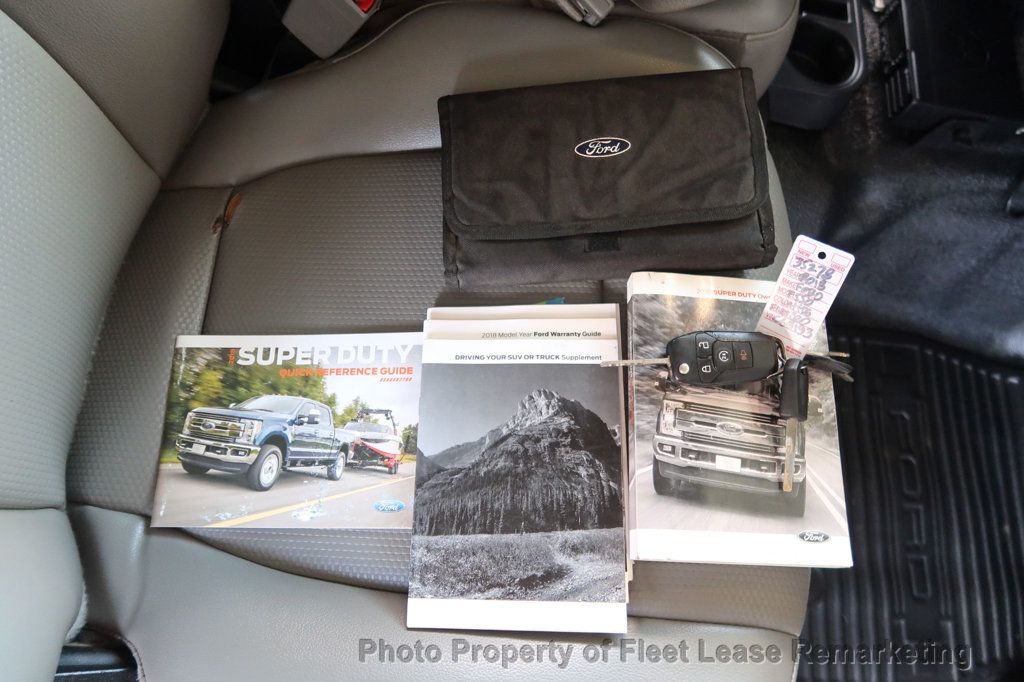 2018 Ford Super Duty F-550 DRW F550SD 4WD Crew Cab 10' Flatbed - 22954747 - 38