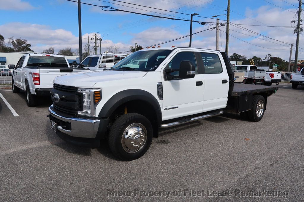 2018 Ford Super Duty F-550 DRW F550SD 4WD Crew Cab 10' Flatbed - 22954747 - 46