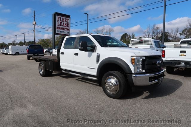 2018 Ford Super Duty F-550 DRW F550SD 4WD Crew Cab 10' Flatbed - 22954747 - 6