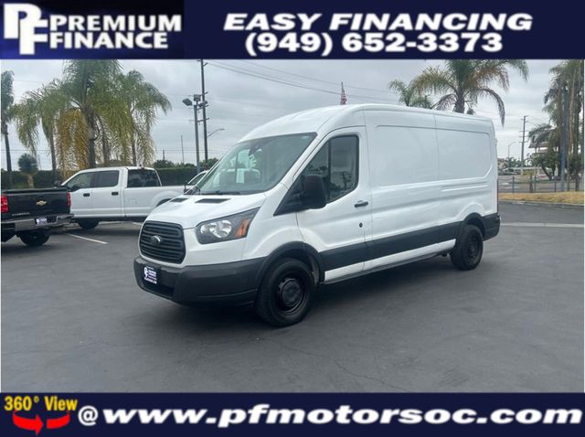 2018 Ford Transit 150 Van 150 MEDIUM ROOF CARGO BACK UP CAM CLEAN - 23037674 - 0