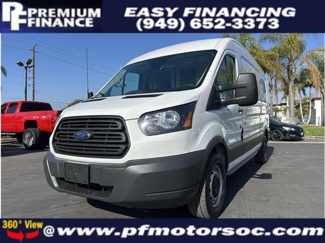 2018 Ford Transit 350 Van 350 MEDIUM ROOF CARGO BACK UP CAM 1OWNER CLEAN - 22720643 - 0