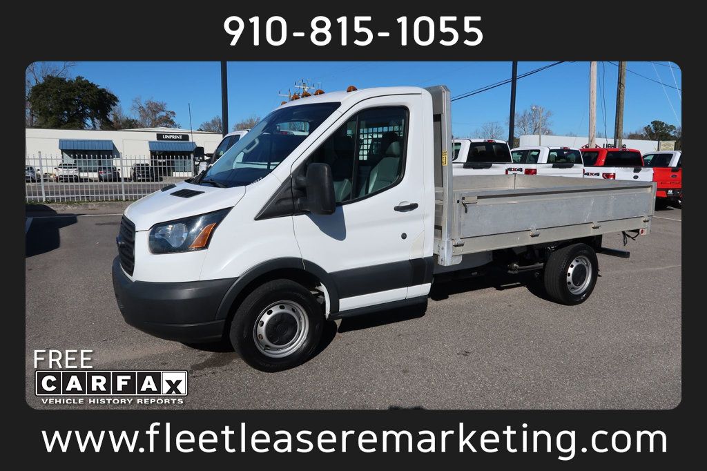 2018 Ford Transit Chassis Transit T250 9' Alum Flatbed - 22721935 - 0