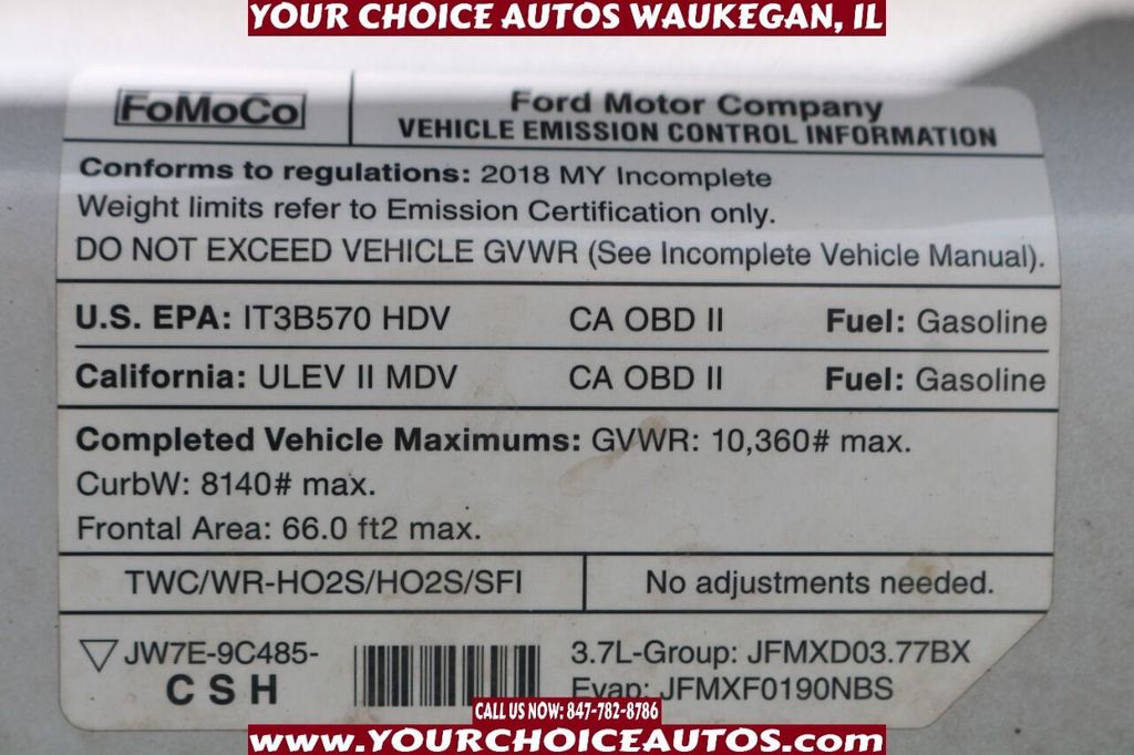 2018 Ford Transit Cutaway T-350 DRW 178" WB 10360 GVWR - 21546152 - 13