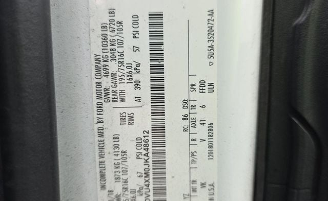 2018 Ford Transit Non-CDL Shuttle Bus w/ Rear Luggage For Students Tours Charters Activity & Church Transport - 22938034 - 15