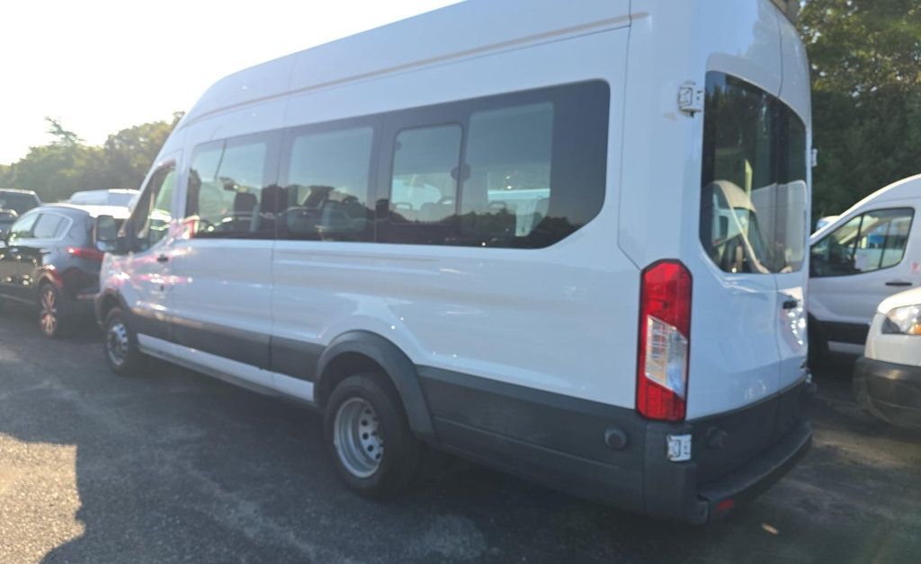 2018 Ford Transit Non-CDL Shuttle Bus w/ Rear Luggage For Students Tours Charters Activity & Church Transport - 22938034 - 4
