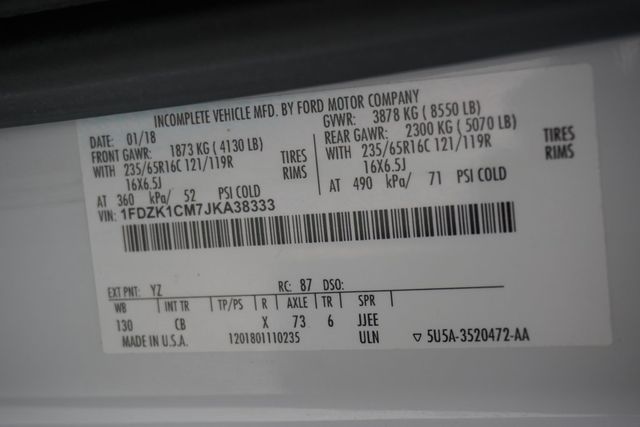2018 Ford Transit Passenger Wagon  - 22896936 - 25