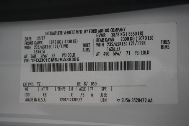 2018 Ford Transit Passenger Wagon  - 22955231 - 22