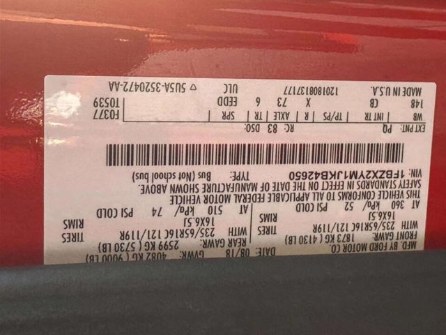 2018 Ford Transit Passenger Wagon T-350 148" Low Roof XL Sliding RH Dr - 23006132 - 23