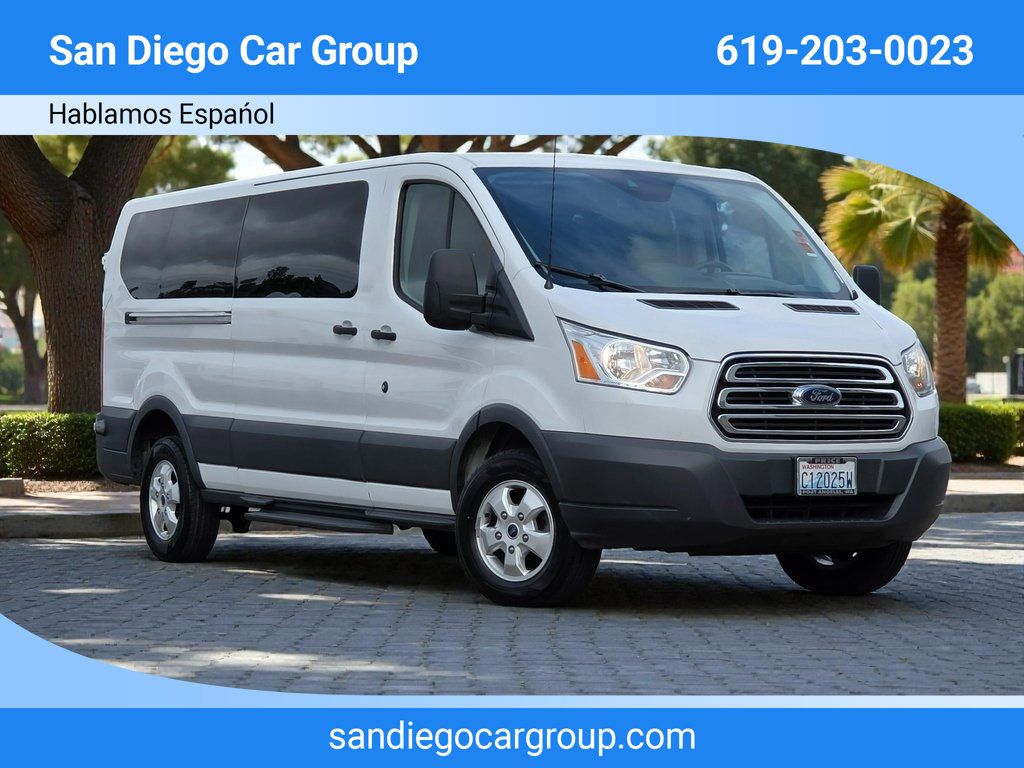 2018 Ford Transit Passenger Wagon T-350 148" Low Roof XLT Sliding RH Dr - 22975132 - 0