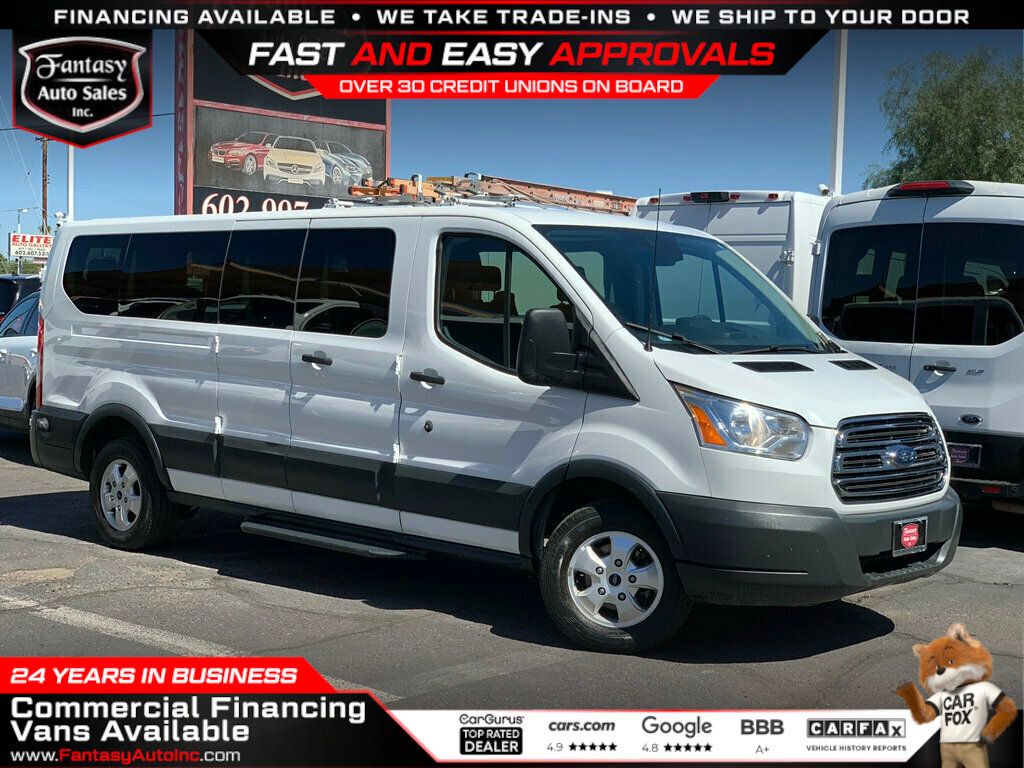 2018 Ford Transit Passenger Wagon T-350 148" Low Roof XLT Swing-Out RH Dr 15 PASSENGER - 22927673 - 0