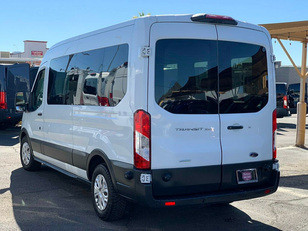 2018 Ford Transit Passenger Wagon T-350 148" Med Roof XLT Sliding RH Dr 1-Owner - 22936789 - 1