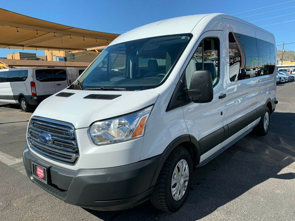 2018 Ford Transit Passenger Wagon T-350 148" Med Roof XLT Sliding RH Dr 1-Owner - 22936789 - 25