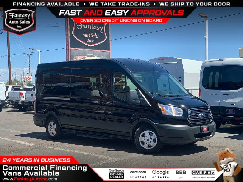 2018 Ford Transit Passenger Wagon T-350 148" Med Roof XLT Sliding RH Dr Passenger - 23013238 | Video 1