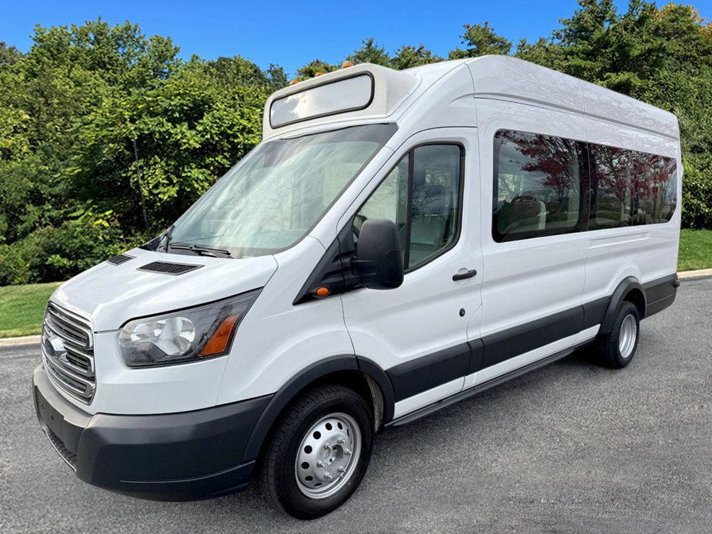2018 Ford Transit T350-HD Non-CDL Minibus - Rear Luggage For Students Tours Charters Activity & Church Transport - 22938034 - 2